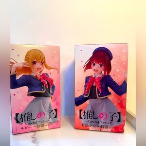 Oshi no Ko Ruby Hoshino and kana Arima Coreful Figure Anime Figure Set